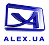 Логотип ТОВ Медіагруп «Алекс.ЮА»